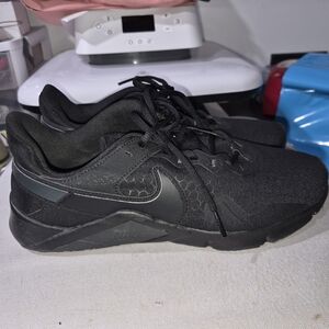 Nike Black Sneakers Size 10 Womens